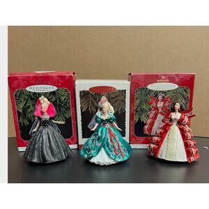Three Barbie Keepsake‎ Ornaments